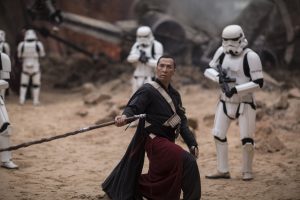Rogue One: A Star Wars Story..Chirrut Imwe (Donnie Yen)..Ph: Jonathan Olley..© 2016 Lucasfilm Ltd. All Rights Reserved.